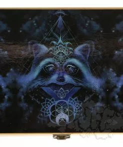 Puff Pipes Bamboo Storage Box W/ Grinder