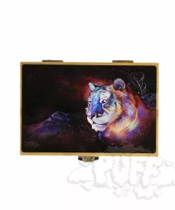 Puff Pipes Bamboo Storage Box W/ Grinder