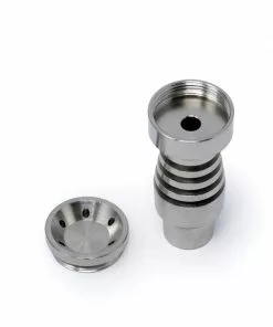The Smokesman 14/19 Saucer Top Titanium Nail