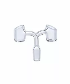 Maple Craft Inc. 90° Double Quartz Banger HOSS Glass