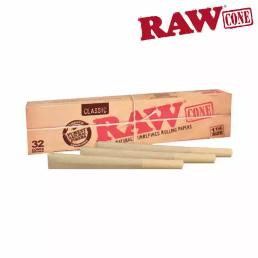 HBI RAW Classic Pre Rolled Cones Rolling Papers