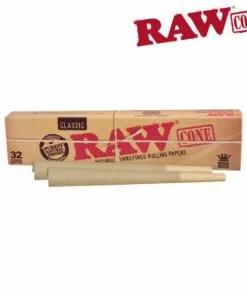 HBI Rolling Papers RAW Organic Pre Rolled Cones