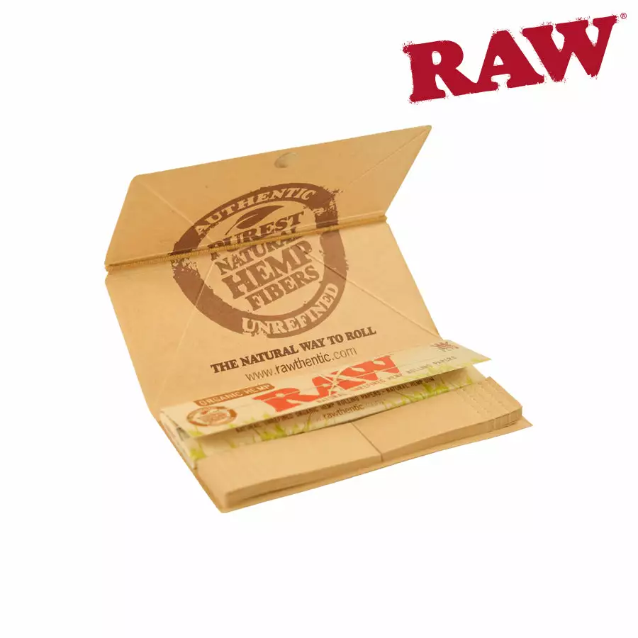 HBI Raw Organic Hemp Rolling Papers