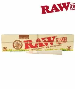 HBI Rolling Papers RAW Organic Pre Rolled Cones