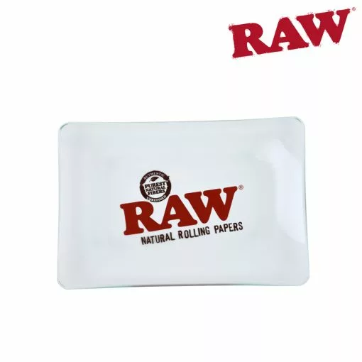 HBI Trays Raw Glass Mini Rolling Tray