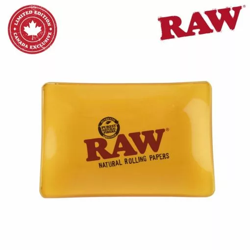 HBI Trays Raw Glass Mini Rolling Tray