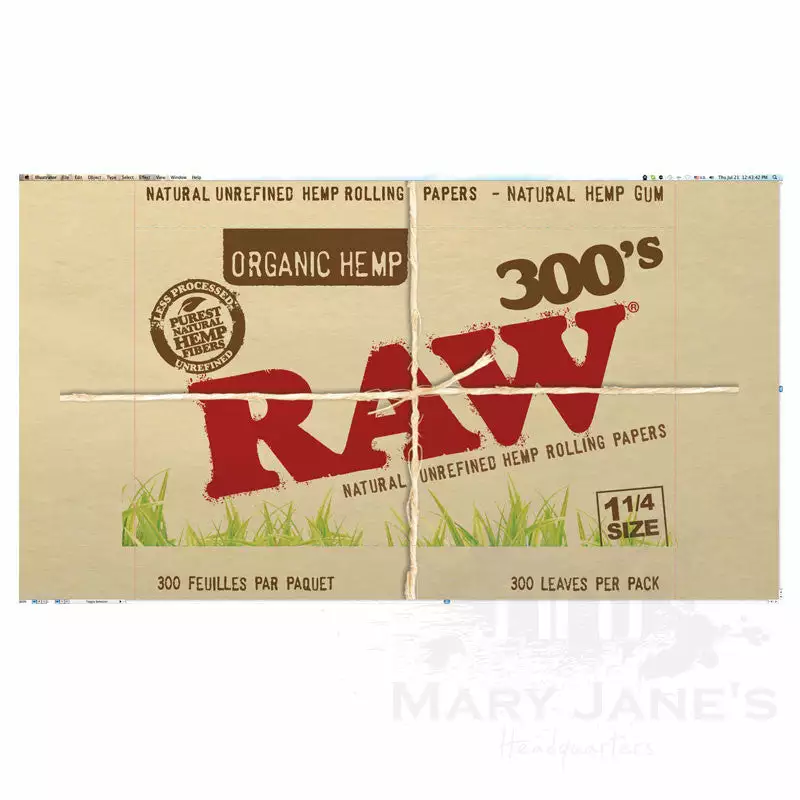 HBI Raw Organic Hemp Rolling Papers