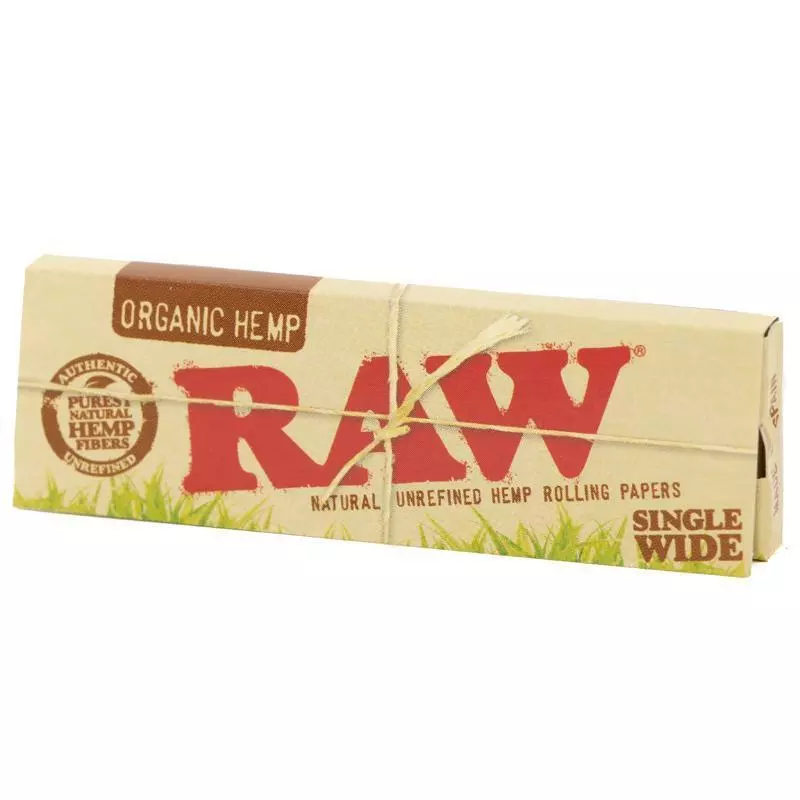 HBI Raw Organic Hemp Rolling Papers