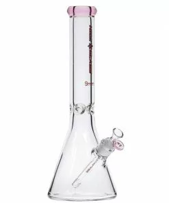 The Smokesman Nice Glass 16" 9mm Flat Mouth Beaker Bongs