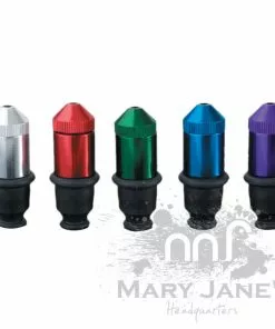 West Coast Gifts Anodized Metal & Rubber Sneak-a-Toke Pipe Pipes