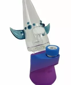 Kahuna Glass Blue Scalien Puffco Peak Pro Top