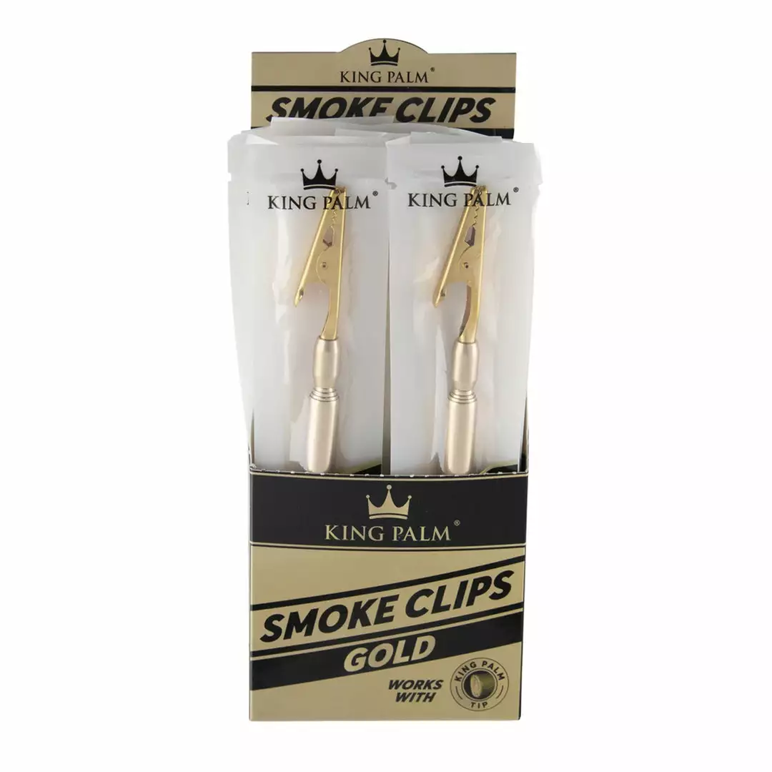 BOB Headquarters King Palm Extendable Smoke Clips Roach Clips