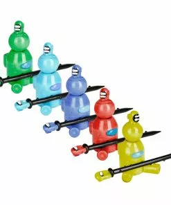 BOB Headquarters Dabbing Set With Dabber, Carb Cap & Stand - Assorted Colours New Arrivals