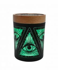 BOB Headquarters V Syndicate SmartStash Storage Jar- Illuminati Green