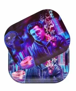 BOB Headquarters Trays Roll N Go (3D) Metal Rolling Tray And 3D Mag Slap