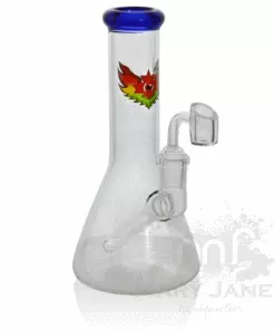 West Coast Gifts Red Eye Glass 8" Tall Dab Rig