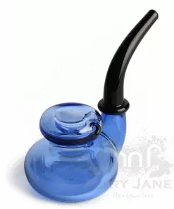 West Coast Gifts Red Eye Glass 5" Billiard Hand Pipe