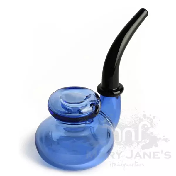 West Coast Gifts Red Eye Glass 5" Billiard Hand Pipe