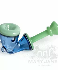 West Coast Gifts Red Eye Glass 4.5" Long Calabash Handpipe