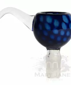 West Coast Gifts Red Eye Glass 14mm Glass-on-Glass Honeycomb Bong Bowl