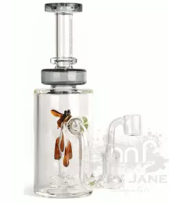 West Coast Gifts Red Eye Glass 8.5" Tall Apiary Concentrate Dab Rig
