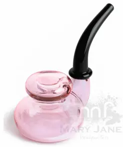 West Coast Gifts Red Eye Glass 5" Billiard Hand Pipe