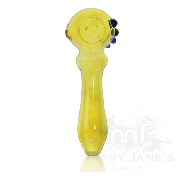 West Coast Gifts Red Eye Glass 4.25" Long Admiral Handpipe W/ Built-In Screen