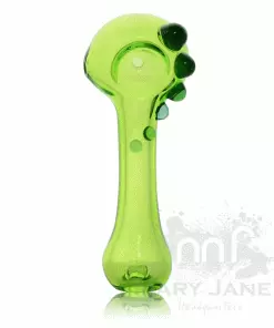 West Coast Gifts Red Eye Glass 4" Commodore Hand Pipe W/ Build-In Screen