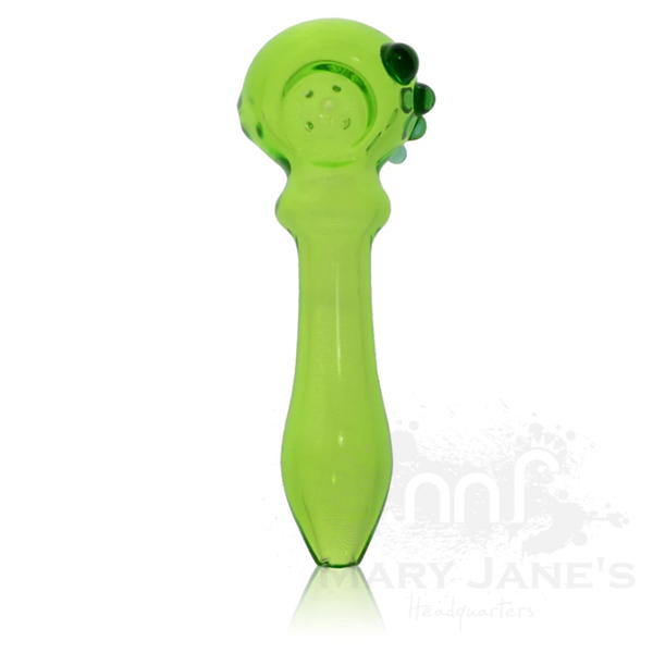 West Coast Gifts Red Eye Glass 4.25" Long Admiral Handpipe W/ Built-In Screen