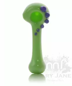 West Coast Gifts Red Eye Glass 4" Commodore Hand Pipe W/ Build-In Screen