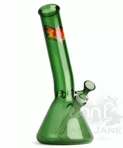 West Coast Gifts Red Eye Glass 12" Tall Layback Beaker Tube