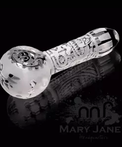 Milkyway Glass Mayan Face Pipe