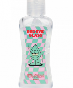 West Coast Gifts Red Eye Glass Hand Sanitizer