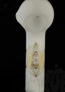 Puff Pipes Jellyfish Glass Sacred Geometry Pipe