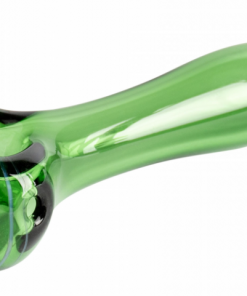 West Coast Gifts Red Eye Glass 3.25" Econo Swirl Hand Pipe