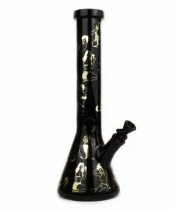 West Coast Gifts Red Eye Glass 15" Pin-Up Beaker Tube Bong