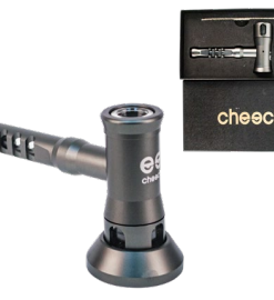 Cheech Glass 5” Aluminum - Glass Bubbler