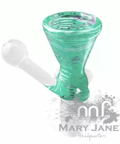 West Coast Gifts Red Eye Glass 14mm Glass-On-Glass Colour Cone Pull-Out