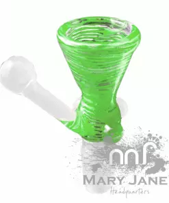 West Coast Gifts Red Eye Glass 14mm Glass-On-Glass Colour Cone Pull-Out