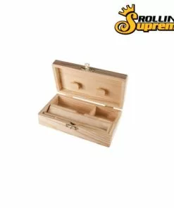 HBI Rolling Supreme Wood Rolling Box Storage