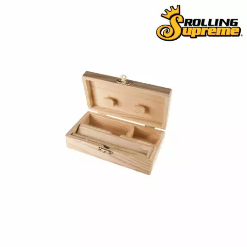 HBI Rolling Supreme Wood Rolling Box Storage