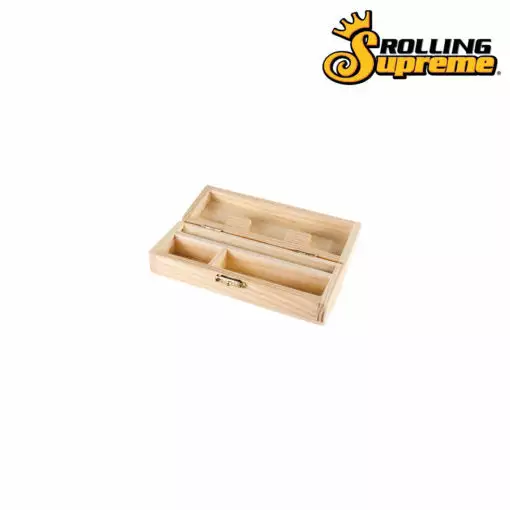 HBI Rolling Supreme Wood Rolling Box Storage