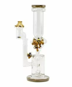 BOB Headquarters Empire Glassworks Save The Bees Recycler Dab Rig