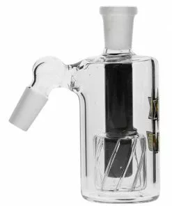 The Smokesman Nice Glass Gridded Drum Perc Ashcatcher - 14mm