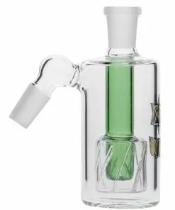 The Smokesman Nice Glass Gridded Drum Perc Ashcatcher - 14mm