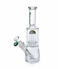 Hoss Glass Hoss 12" Tall 7mm Thick Mini Perc Bong