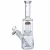 Hoss Glass Hoss 12" Tall 7mm Thick Mini Perc Bong