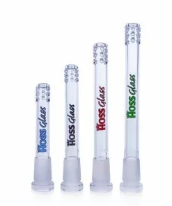 Hoss Glass Diffuser Downstem With Holes