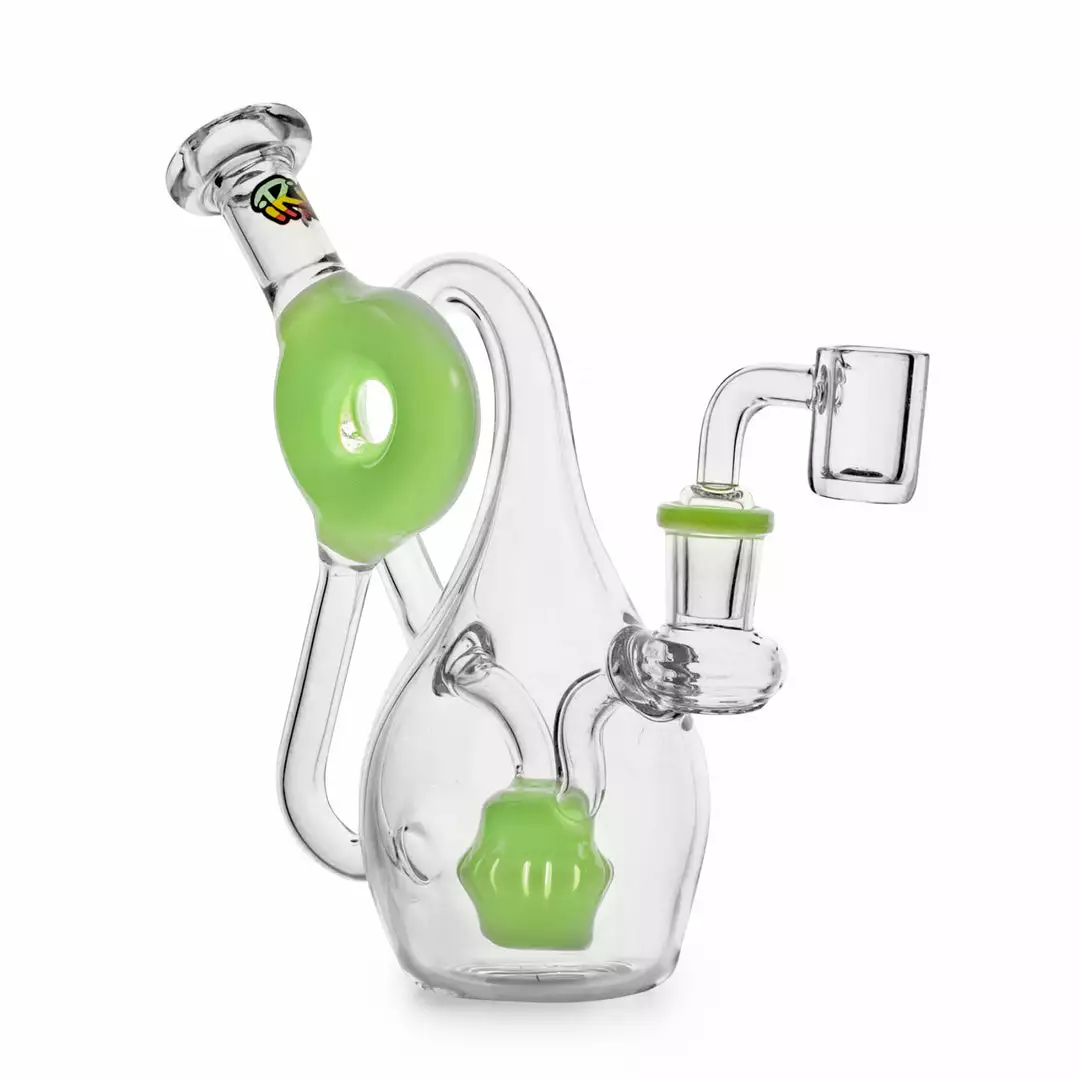 West Coast Gifts IRie 6.75" Tall Donut Splash Guard Klein Concentrate Recycler