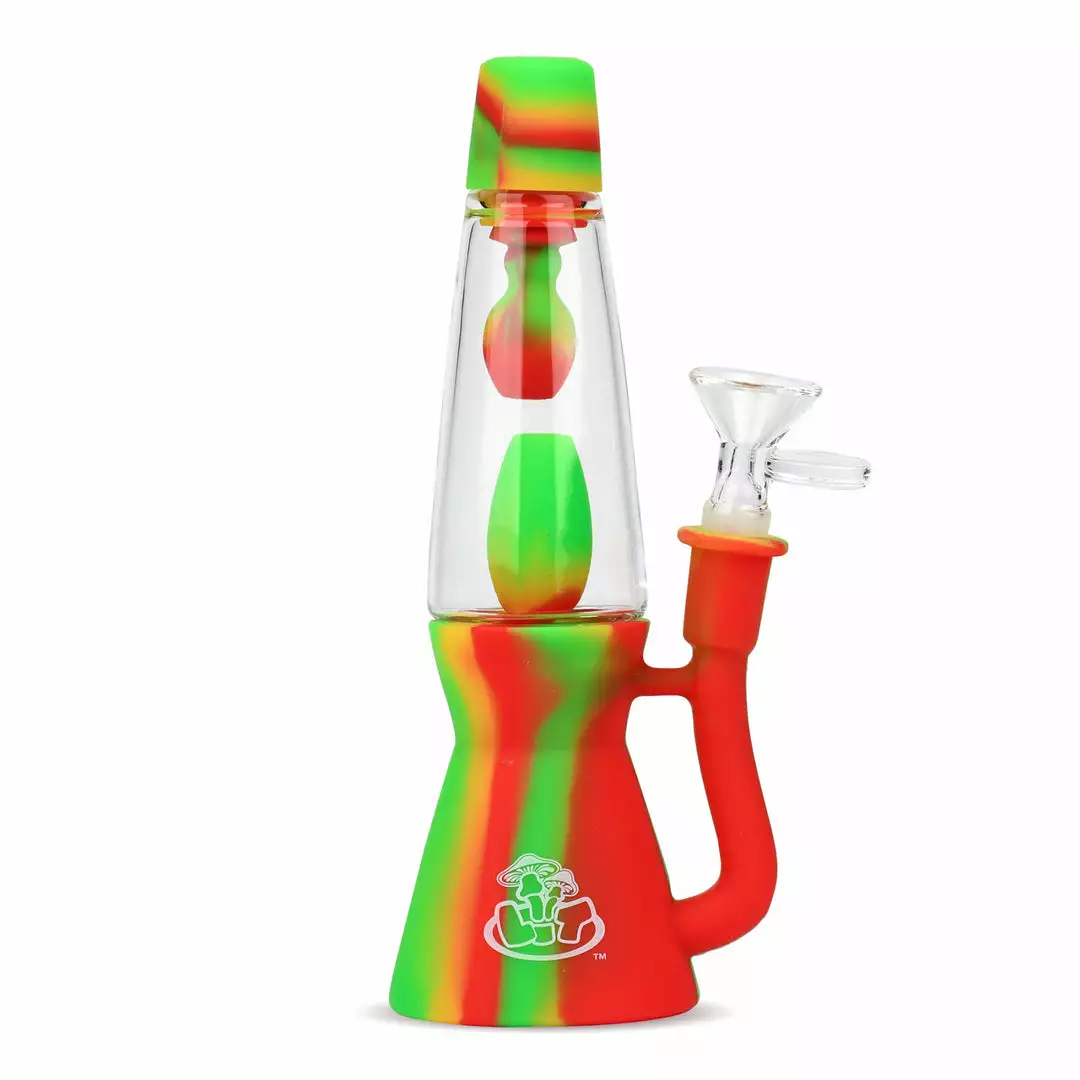 West Coast Gifts LITâ„¢ Silicone 8.25" Lava Lamp Bong LIT Silicone